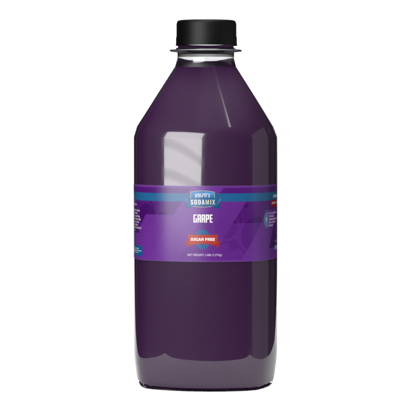 32oz Sodamix (Sugar Free): Grape